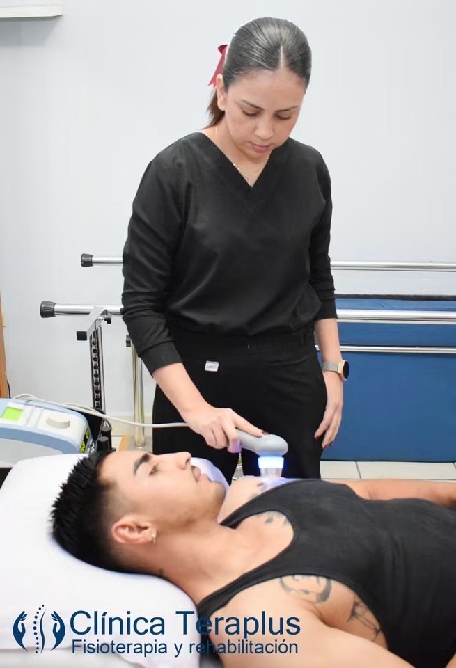 Terapia láser de hombro